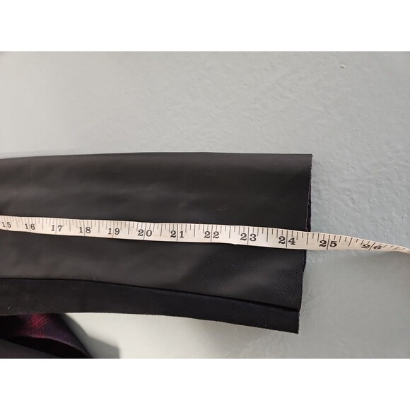 NWT! Bagatelle Collection Faux Suede Leather Drap Collar Open Jacket - Picture 8 of 13